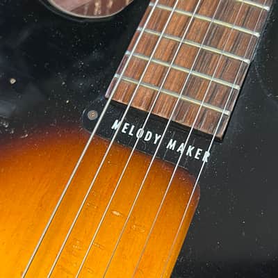 1964 Gibson Melody Maker 3/4 Scale Electric Guitar Sunburst w case image 6