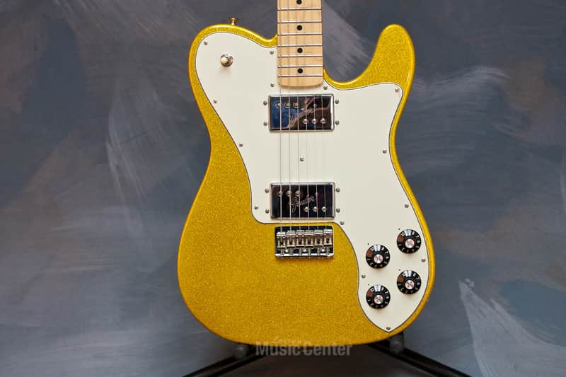 Fender Telecaster Deluxe 72 Reissue 2012 Vegas Gold Metal Flake image 1