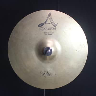 Used Zildjian 14" A Custom Hi Hats - 1098g/1327g (video demo) image 2