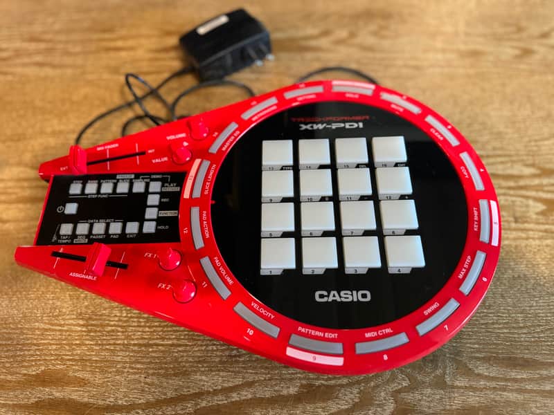 Casio XW-DJ1 Trackformer DJ Controller 2010s - Black image 1