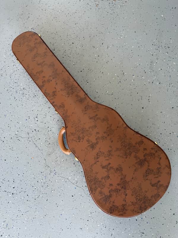 Gibson Lifton Historic 5-Latch Les Paul Case — Brown/Pink — Sold Out at Gibson - MINT image 1