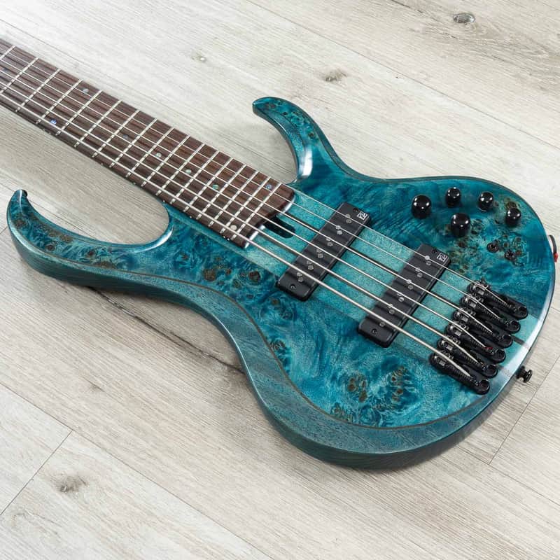 Ibanez BTB946 BTB Bass Workshop 6-String Bass, Nordstrand Pickups, Cosmic Blue Low Gloss image 1