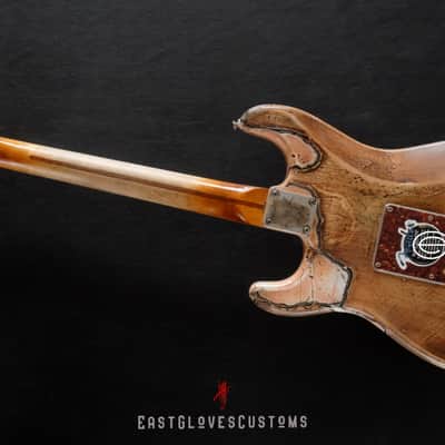 Fender Stratocaster 60th Anniversary Shell Pink Heavy Aged Relic by East Gloves Customs image 15