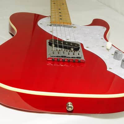 Fernandes TEC-85 Electric Guitar see-through red Ref No.5374 image 7