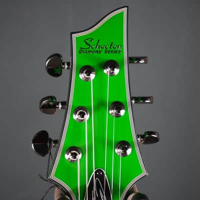 Schecter Kenny Hickey C-1 Electric Guitar w/ Sustainiac - Steele Green (221) image 6