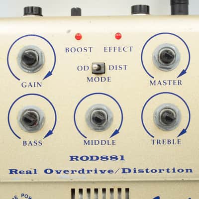 Maxon ROD881 Real Tube Overdrive/ Distortion Made in Japan Guitar Effect Pedal image 3