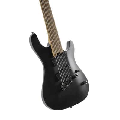 Cort KX307MSOPBK Multi Scale Mahogany Body Roasted Maple Neck 7-String Electric Guitar image 1