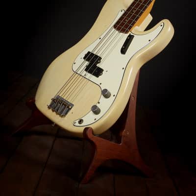 Fender Precision Bass Refin Trans Blonde 1-Piece Ash Body 1966 image 3