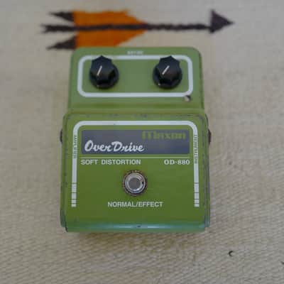 Maxon OD-880 Overdrive Pedal Owned by Jess Carson of Midland image 1