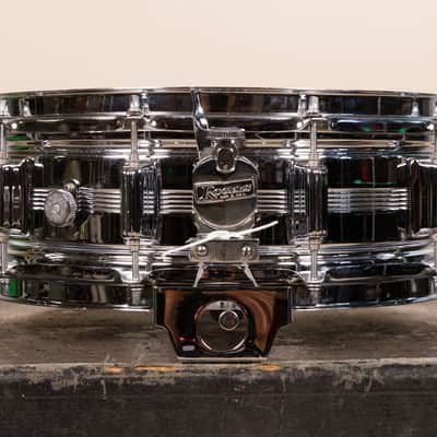 Vintage Rogers 5x14 Big R Dynasonic Snare Drum image 3
