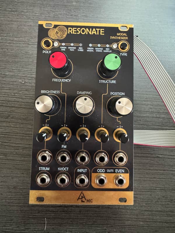 After Later Audio Resonate Modal Synthesizer