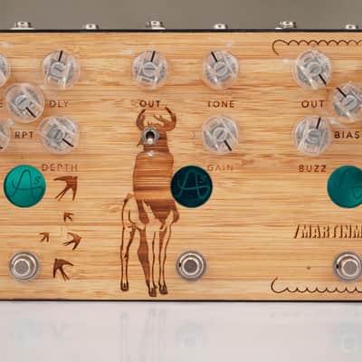 Anasounds Custom Shop Bitoun Fuzz Savage OD Utopia MartinMartin Pedal #59247 image 2