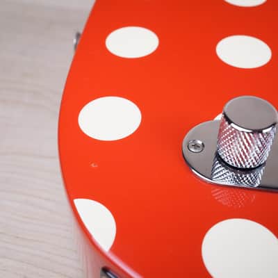 Fender Limited Edition Japan TL-Minnie Mouse Telecaster MIJ 2007 Red and White Polka Dot w/ Bag image 6