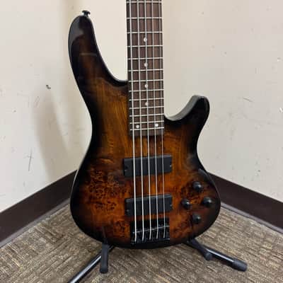 Schecter Diamond Series C-5 Standard Tobacco Burl image 2