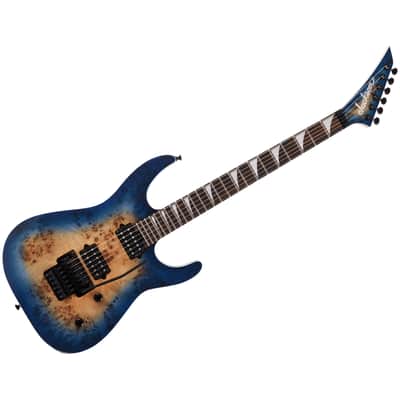MJ Series Dinky DKRP EB Japan Transparent Blue Burst + Etui Jackson image 2