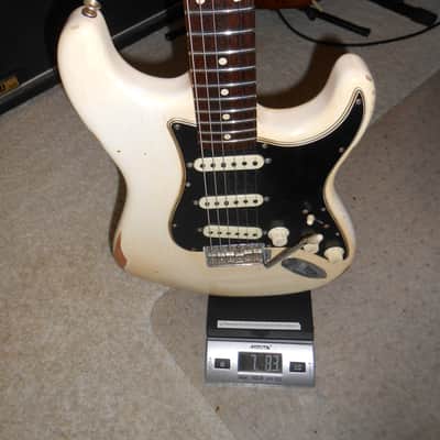 Fender Road Worn 2009-2015 - Olympic White w/ Custom Shop Ancho Poblano hand-wound pickups & CS case image 17