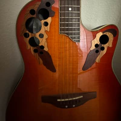 Ovation CC257 Celebrity Deluxe - Sunburst image 2