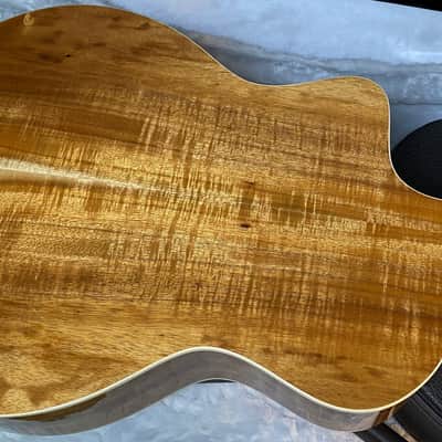 Taylor 214ce-K DLX Koa Grand Auditorium Acoustic-Electric Guitar Natural Finish - 4.8lbs - Authorized Dealer - G06047 image 10