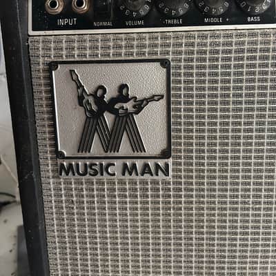 Music Man 212-HD One Thirty 2-Channel 130-Watt 2x12" Guitar Combo 1974 - 1979 - Black image 1