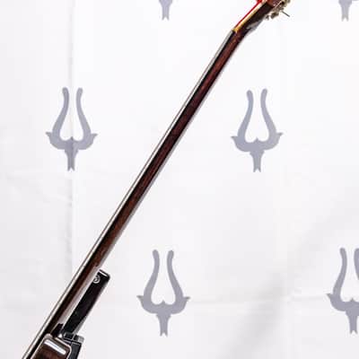 1981 Washburn SB40, SB-40 Bass Tobacco Sunburst (Brown) Neckthrough image 10