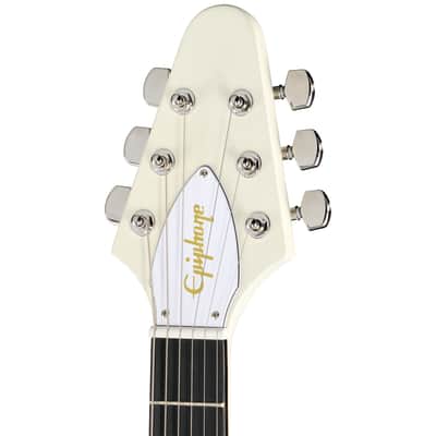 Epiphone Flying V ’70s Electric Guitar – Classic White image 5