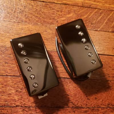 Gibson 57 Classic, Classic Plus Humbucker Set, Black Nickel/Chrome Pickups for Les Paul SG Explorer V image 1