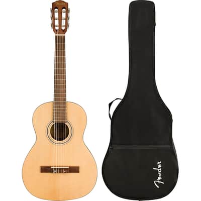 Fender CN-30 Nylon String 3/4-Size Acoustic Guitar, Walnut Fingerboard, Natural image 1