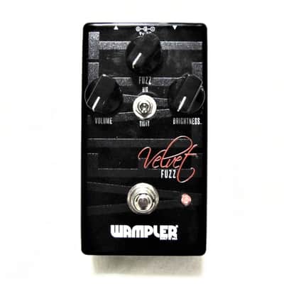 Used Wampler Velvet Fuzz Guitar Effects Pedal! image 1