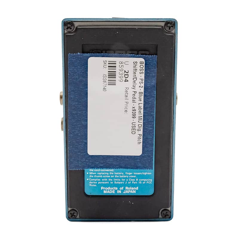 Boss PS-2 Digital Pitch Shifter Delay | Reverb