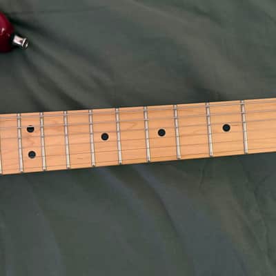 Fender Standard Stratocaster HSS Plus Top with Maple Fretboard 2013 - 2017 - Cherry Burst w/ Gig Bag image 5