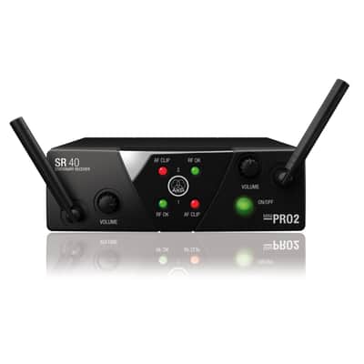 AKG WMS 40 Mini2 Dual Instrument Set, ISM - Wireless Twin System image 3