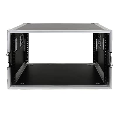 Seismic Audio - SA-PTR-6U - 6 Space Pro Audio DJ Road Rack Case - Pro Tour Grade image 5