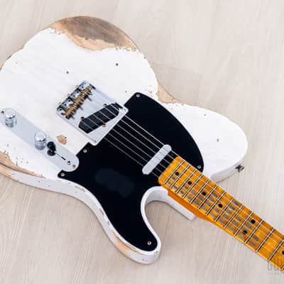 2023 Fender Custom Shop ‘52 Telecaster Heavy Relic Dirty Blonde w/ Streamlined U Neck image 7