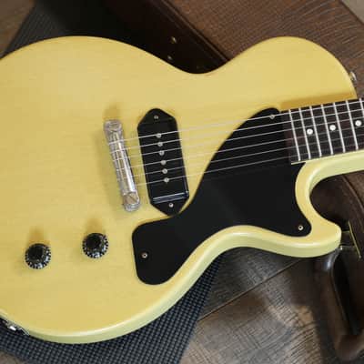 2020 Gibson Custom Shop Murphy Lab '57 Les Paul Junior Reissue Electric Guitar Ultra Light Aged TV Yellow + COA OHSC image 3