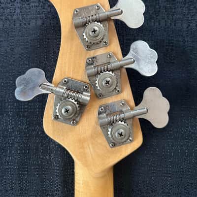 1982 Music Man Stingray Bass - Natural-OHSC image 7