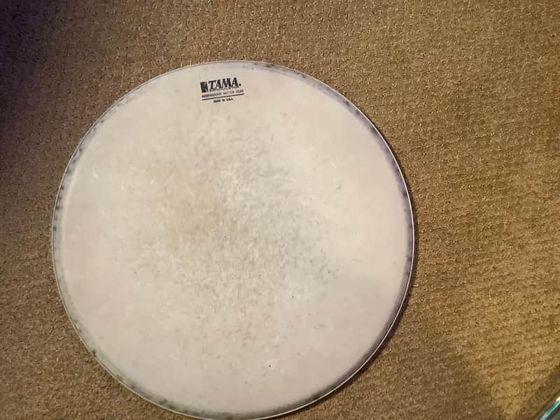 Tama Imperial star drum head 1987 Coated ambassador image 1