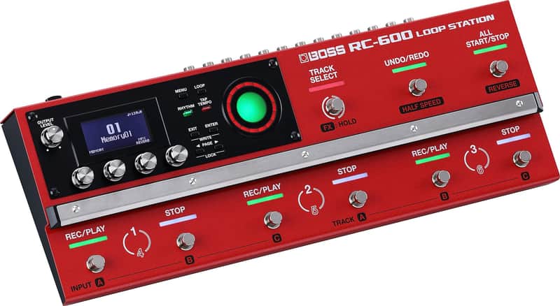 Boss RC-600 Loop Station 2021 - Present - Red image 1
