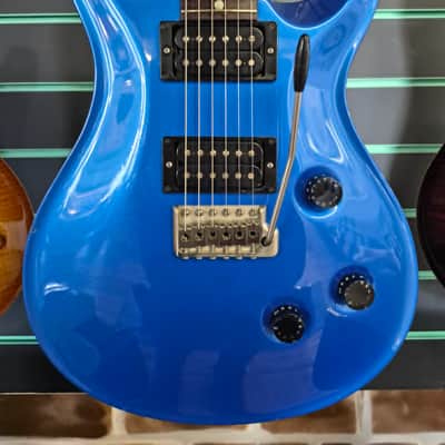 PRS CE 24 Chrome Blue 2006 Electric Guitar image 5