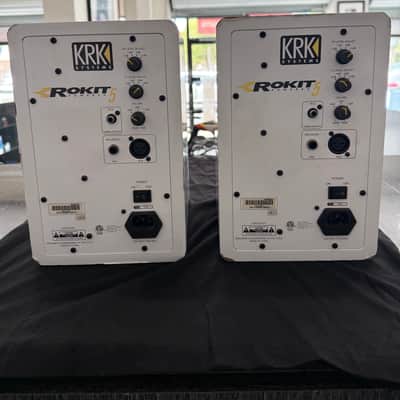 KRK Rokit 5 Generation 3 Studio Monitor - White(Pair) image 5