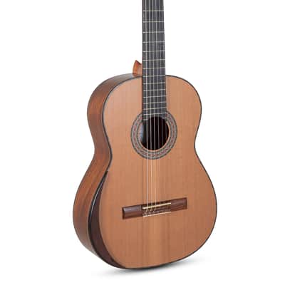 Manuel Rodriguez D-C MAGISTRAL Series All Solid 4/4 Size Armrest Solid Cedar Top Nylon 6-String Classical Acoustic Guitar image 1