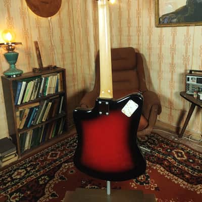 Formanta Style USSR Electric Guitar Built In Tone Bender Soviet Germanium Fuzz image 8