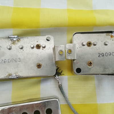 Maxon u1000 super 70 PAF matched pair of pickups 1979 alnico 8 Ibanez Greco 1979 image 2