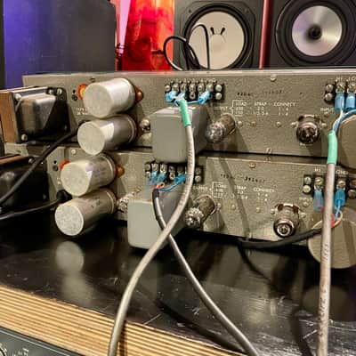 Full EMI converted Altec 436C Compressor Amplifiers with RS124 mods - Sequential Serial #’s! Very Clean Pair image 12