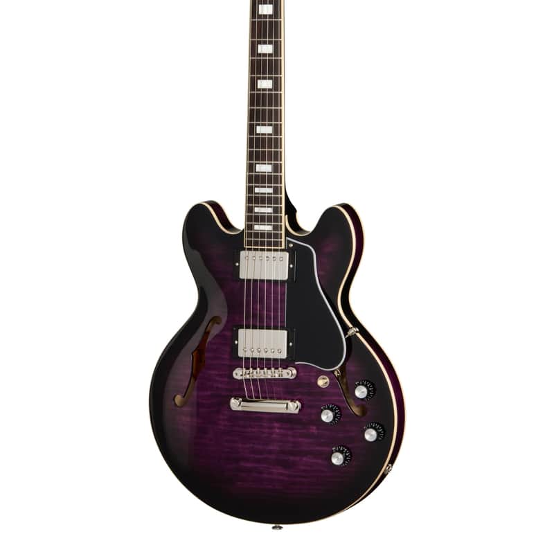 Gibson ES-339 Figured Dark Purple Burst w/case Dark Purple Burst
