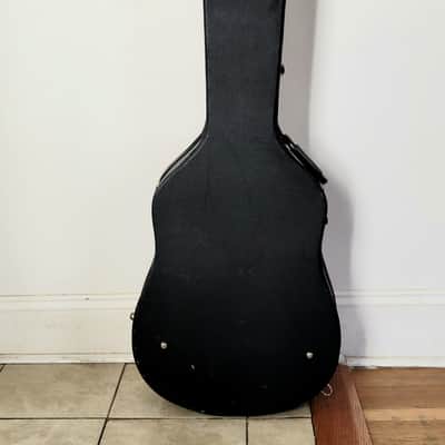 Custom Carved Guitar Hard Shell Case Abstract Female image 5