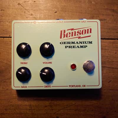 Benson Amps Germanium Preamp 2024 - Present - Seafoam Green image 1