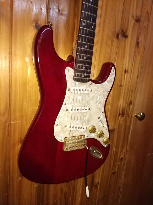 Squier Pro Tone - Crimson Transparent image 1