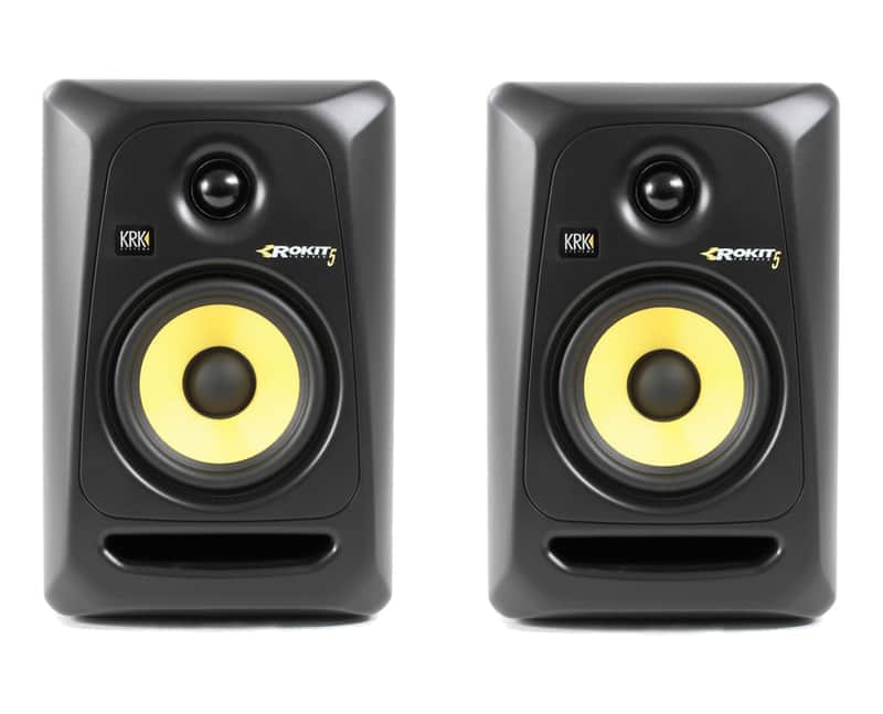 KRK RP-5 Rokit G3 2-Way 5" Active Studio Monitors (Pair) 2014 - 2018 Black image 1