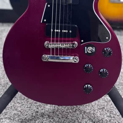 2023 Gibson Rick Beato Les Paul Special Double Cut DEMO Sparkling Burgundy Satin w/ OHSC image 3