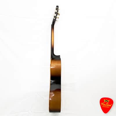 1960s Lignatone Parlor Guitar Vintage Brownburst Acoustic – Made in Czechoslovakia – “Bo” image 12